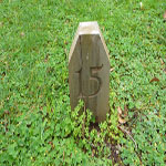 Plantagenet Gravemarkers St Werburghs Chapel Marker 15 - Photo Michael Thompson (Aug 2016) Plantagenet