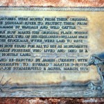 Argyle Downs Homestead Museum, no plaque placed at Dunham River Station - Photo per Kevin Coate (Date unknown) Argyle Downs Homestead Museum