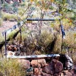 Bamboo Creek UNAMED GRAVE believed to be a Chinese market gardener - Photo Kevin Coate (Sept 1986) Bamboo Creek