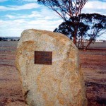 STRAHAN Brothers Ashes buried Strahan Rock, Wyalkatchen - Photo Kaye Strahan (2009) STRAHAN Brothers
