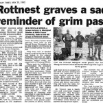 Rottnest Aboriginal Graves - Sunday Times (May 1993) Rottnest Aboriginal Graves