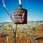 Duketon Cemetery (3 UNNAMED GRAVES, Duke J W - Robinson M - Schwan R) - Photo Andrea Lewis & Jill Heather, Leonora (Date unknown) Duketon Cemetery